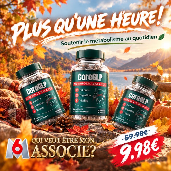 1 gélule par jour. Sans régime strict. Sans complication.