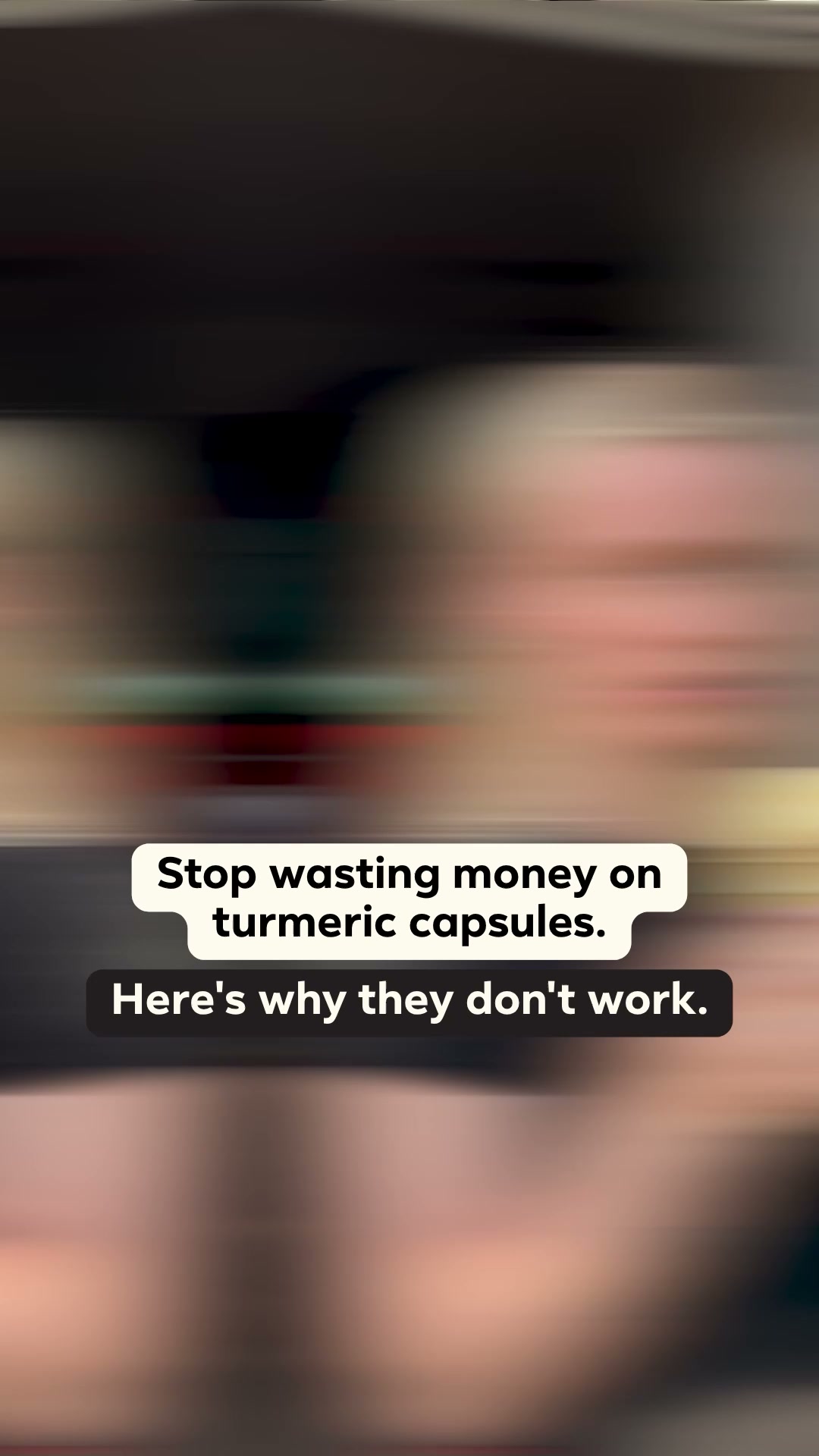 It Wasn’t Turmeric, It Was the Routine