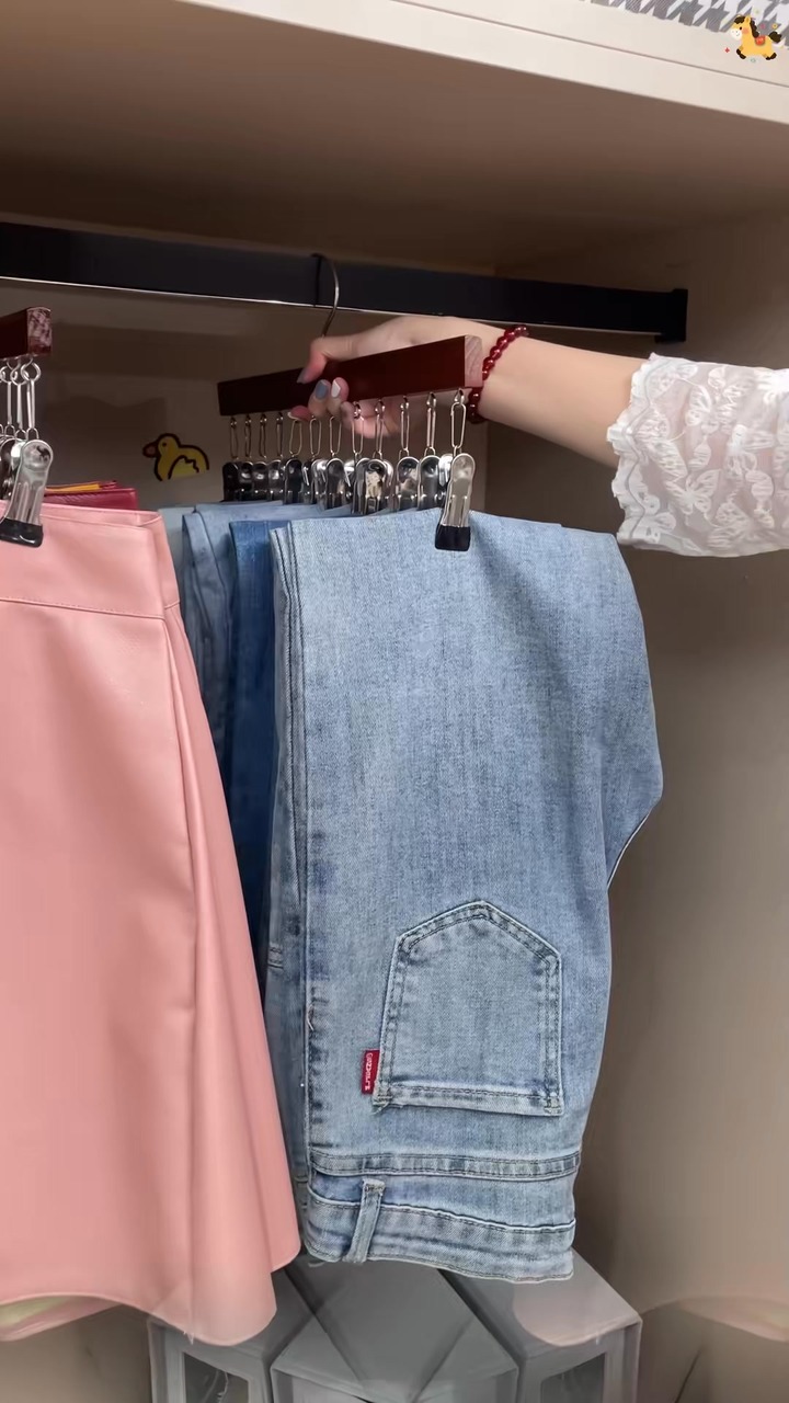50K+ SOLD! Rotating Closet Organizer - Vertical Space Saver & Wrinkle-Free Storage Solution
