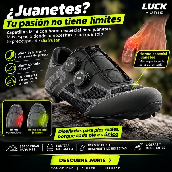 Descubre Luck Auris: libertad para tus pies