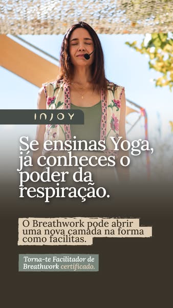 Torna-te um Facilitador de Breathwork certificado