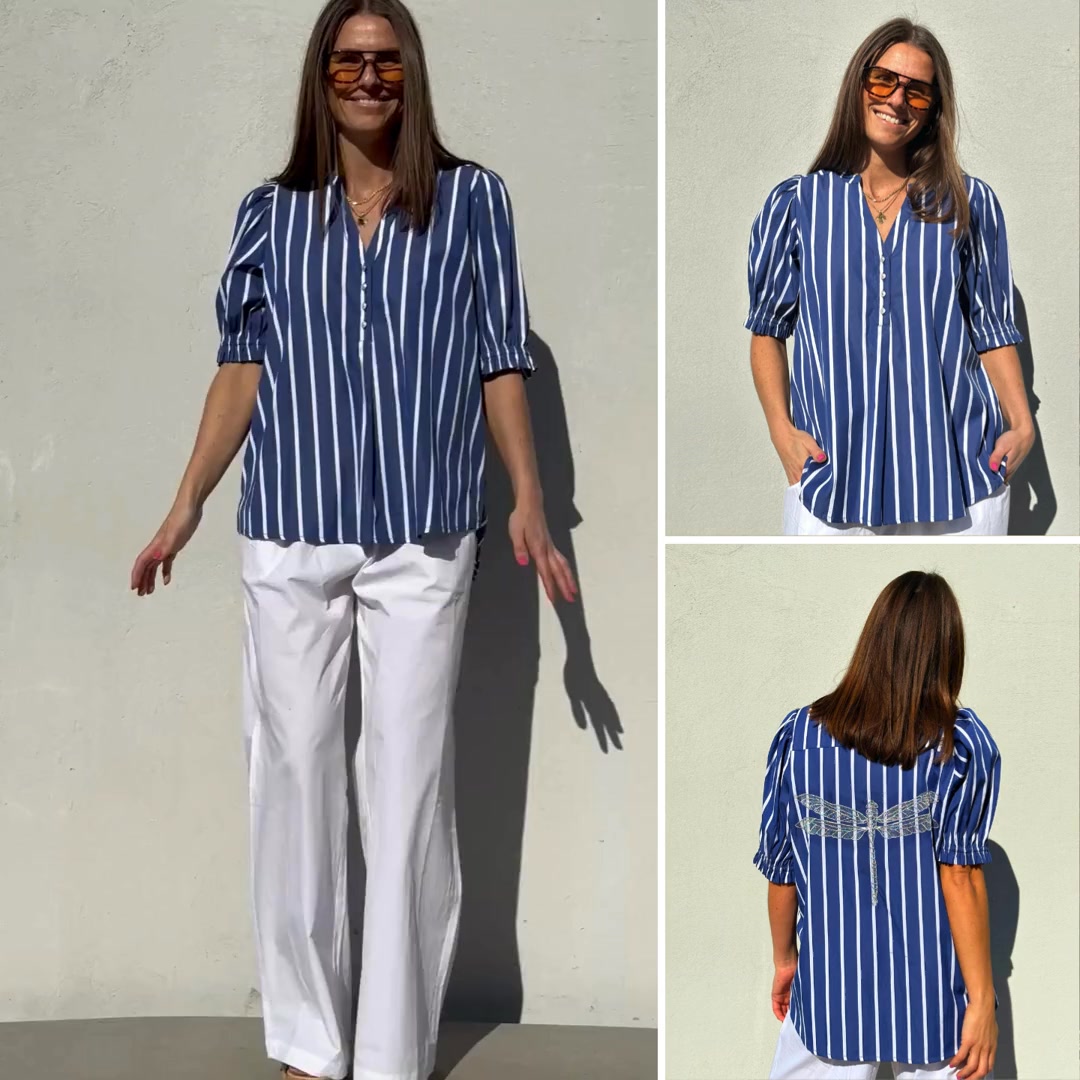 Let og feminin sommerbluse