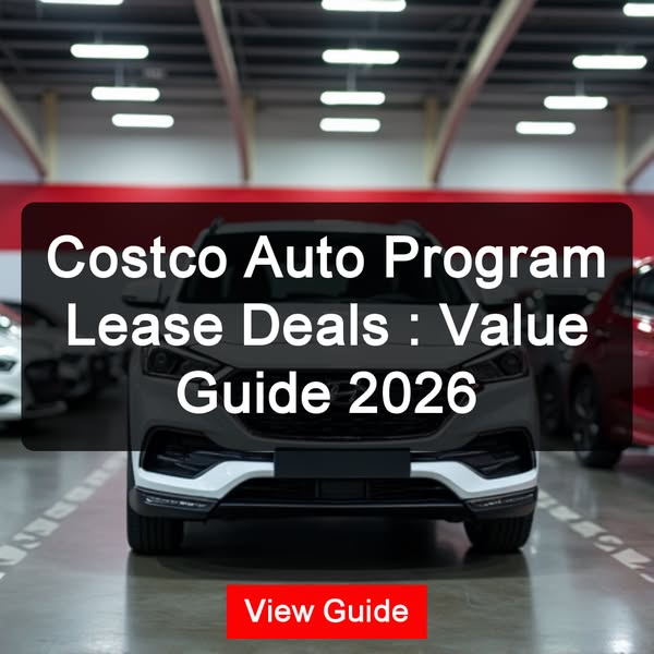 Costco Auto Program Lease Deals : Value Guide 2026 View Guide
