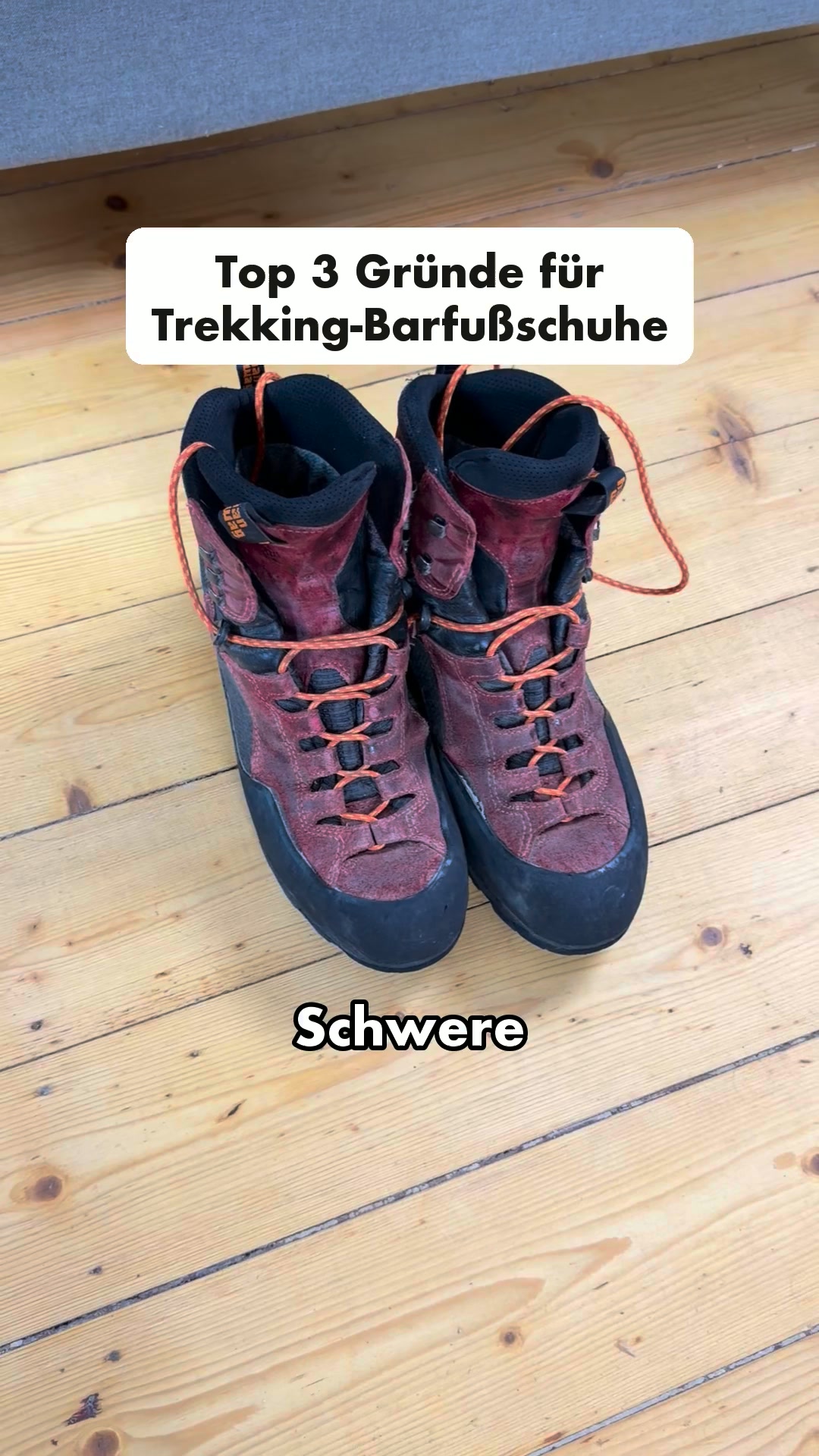 Der Trekkingschuh, der deinen Füßen endlich Freiheit lässt