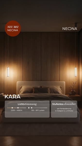 Neu: Pendelleuchte KARA in Chrom