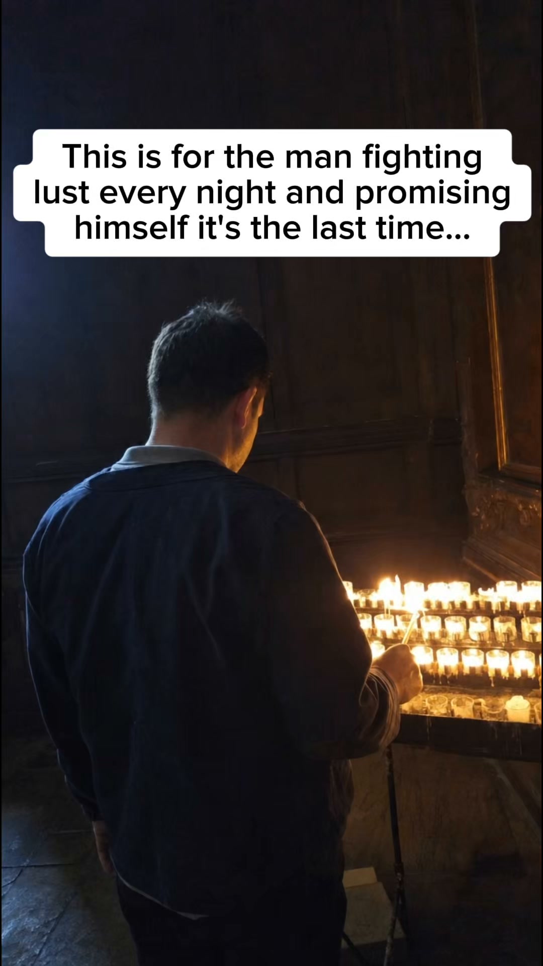 For the man fighting in silence