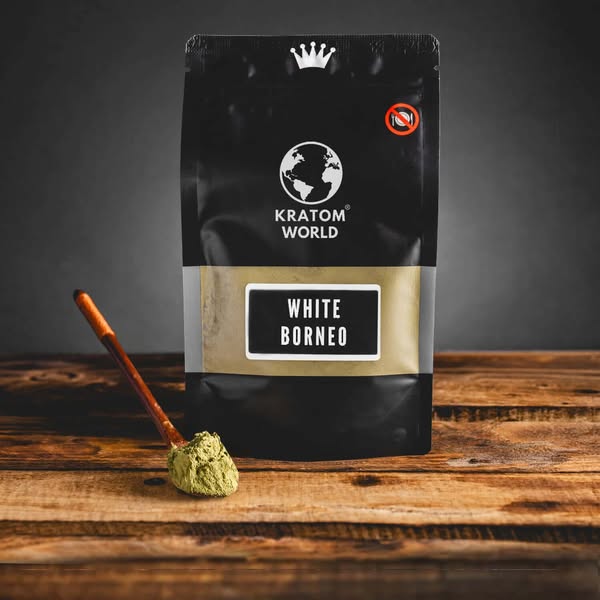 Kratom World WHITE BORNEO KRATOM 500g