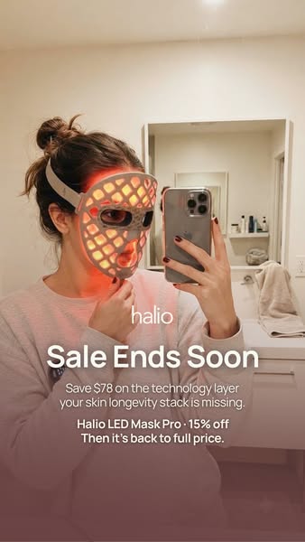 Save $78 Today | HALIO LED Mask