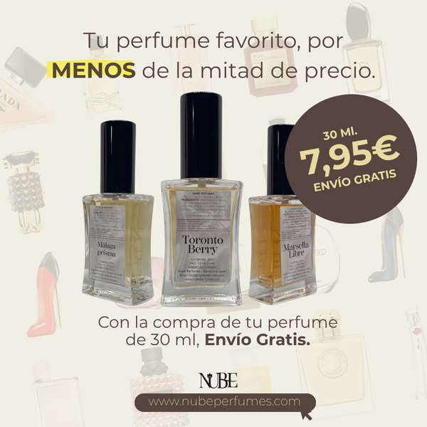 Tu perfume favorito por solo 7,95€