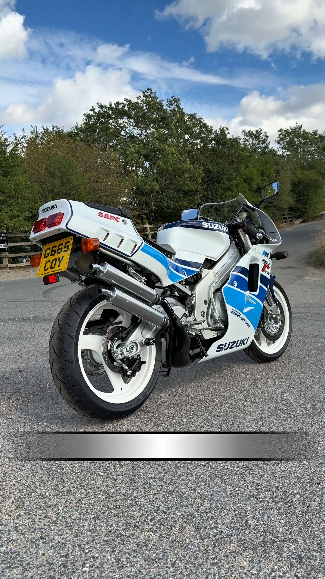 WIN THIS: 1990 Suzuki RGV250M For £2.99!