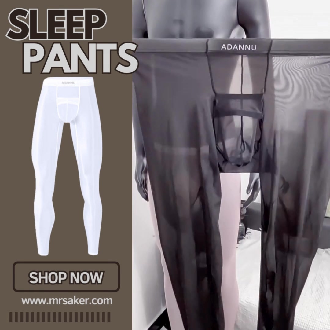 Pants with Spacious Pouch