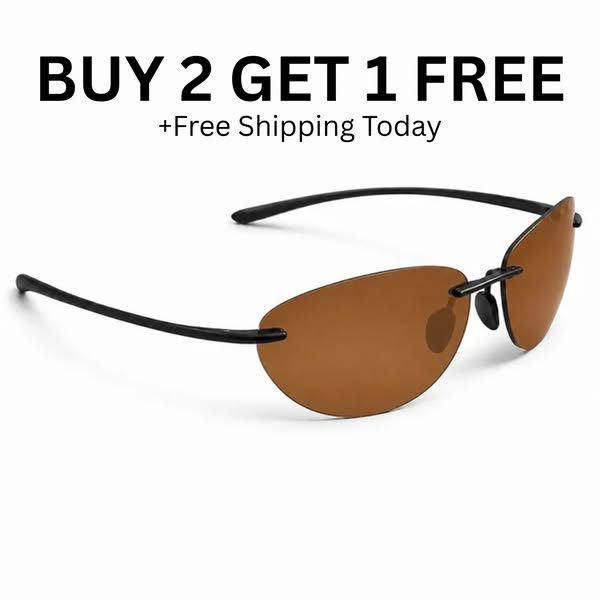 Neo RX068 Rimless Polarized Sunglasses | UV400