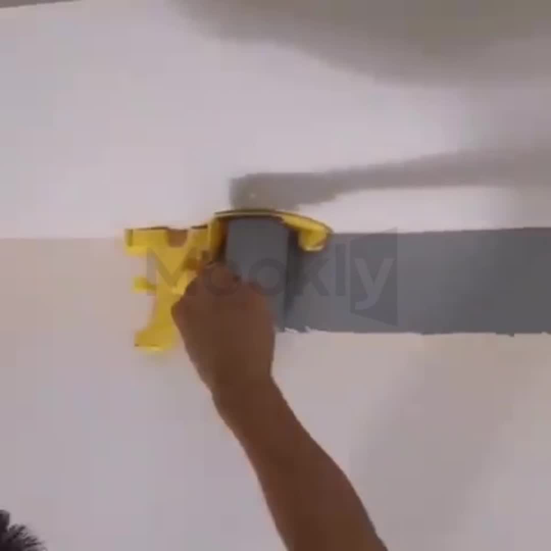 No masking tape needed