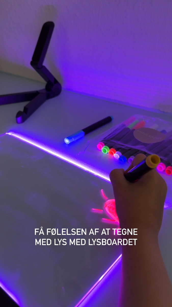 Tegn med lys - og se kreativiteten blomstre