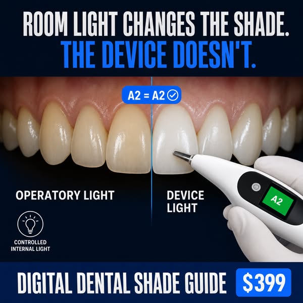 NEW 2026 - Dentiphoto E220 Pro Digital Shade Guide
