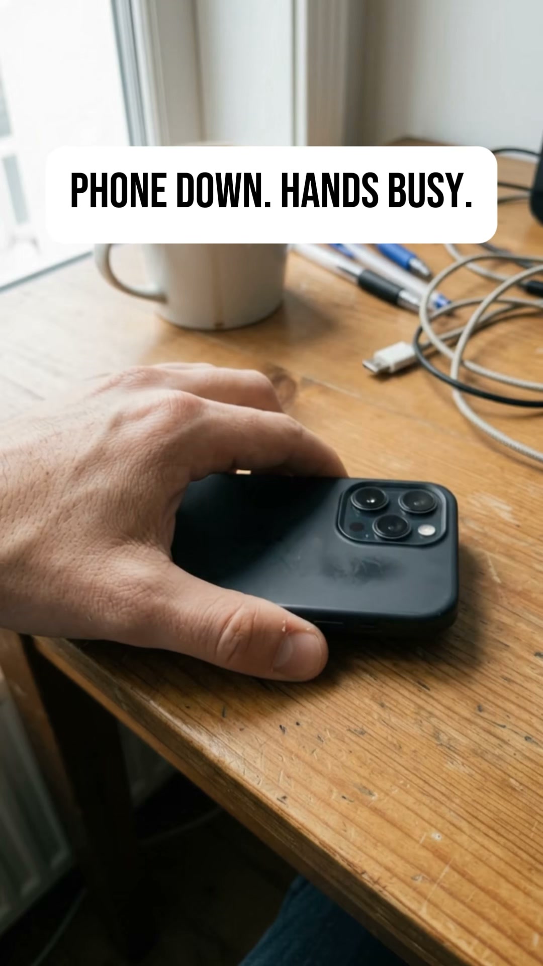 A Calm, Phone-Free Evening Ritual
