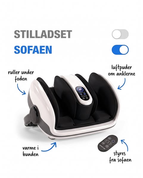 Fyraften starter i fødderne