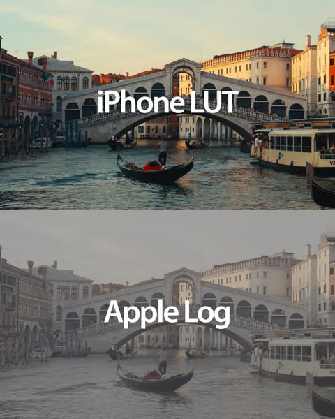 iPhone Apple Log LUTs Pack – Colour Grading Presets for iPhone ProRes