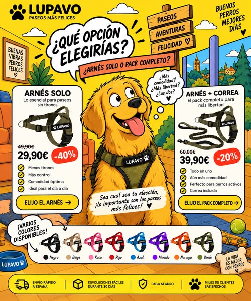 Más que un arnés, una vida de aventuras