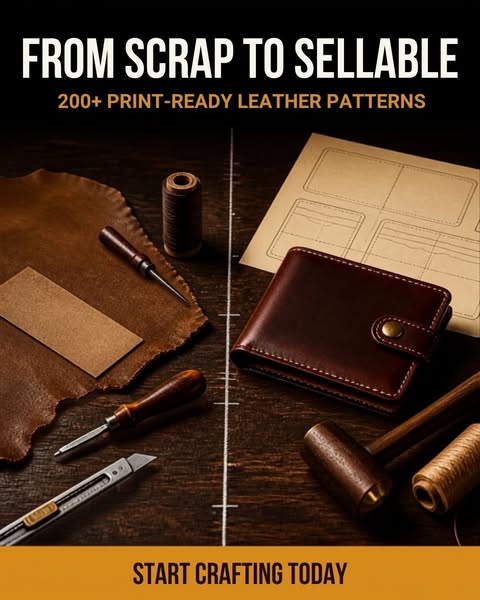 Turn Leather Into Sellable Products