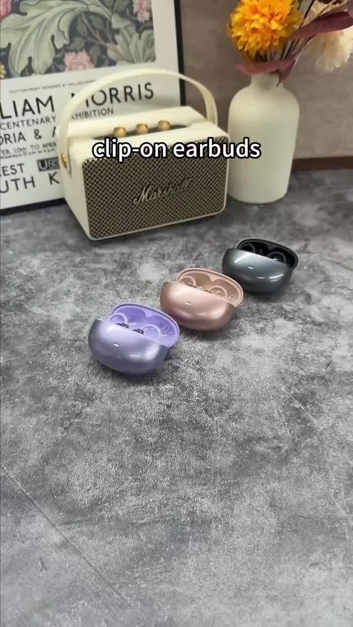 SK50 Open-Ear Clip-On Wireless Bluetooth 6.0 Earphones