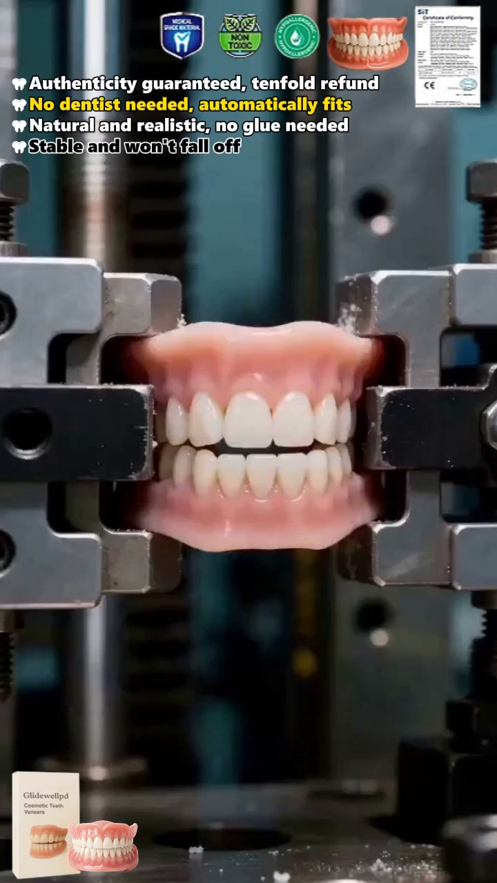 perfectly fitted and as natural as your real teeth!
