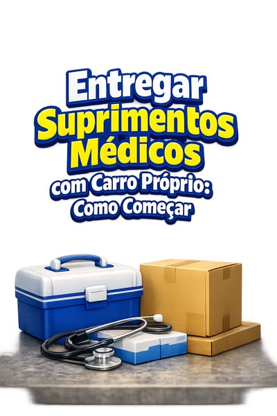 Começar a Entrega de Suprimentos Médicos com Carro Próprio