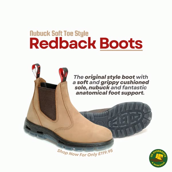 Durable Farming Redback Boots