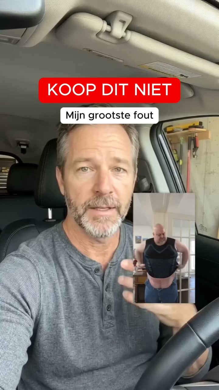40+ en kom je maar niet van dat buikje af? Probeer dit