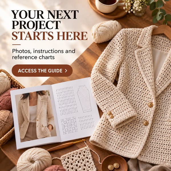 50 Crochet Blazers