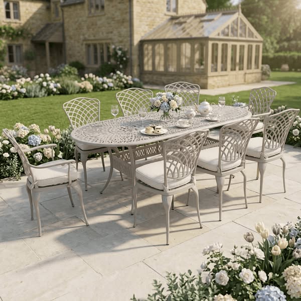 Ashton 8 Chair Dining Set