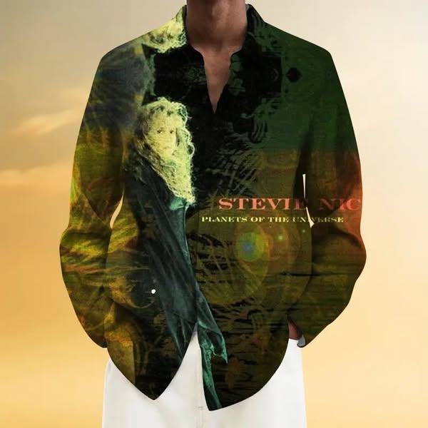 FLEETWOOD MAC |Print 100% Cotton Long Sleeve Shirt