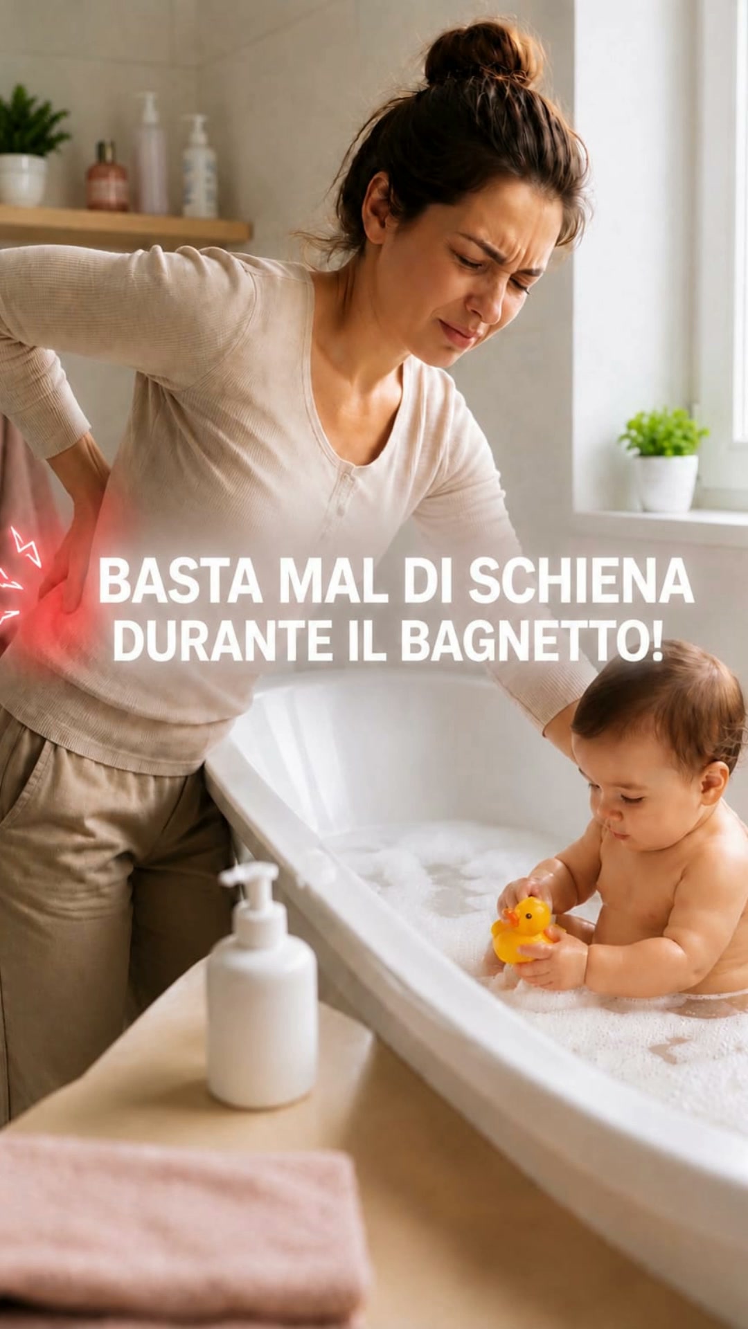 Supporto Bagnetto Ergonomico