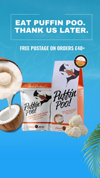 EVERY BITE OF PUFFIN POO IS PURE MAGIC