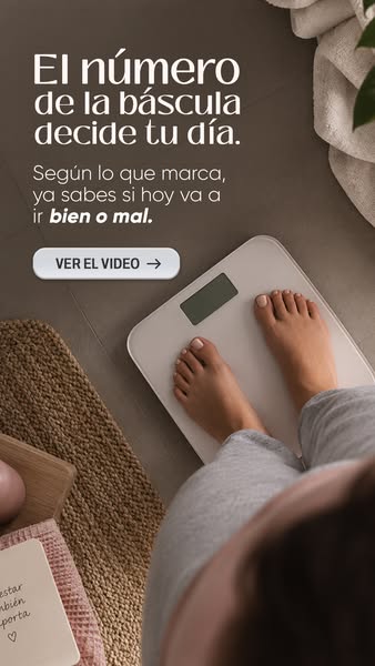 Cómo dejar de pesarte cada día