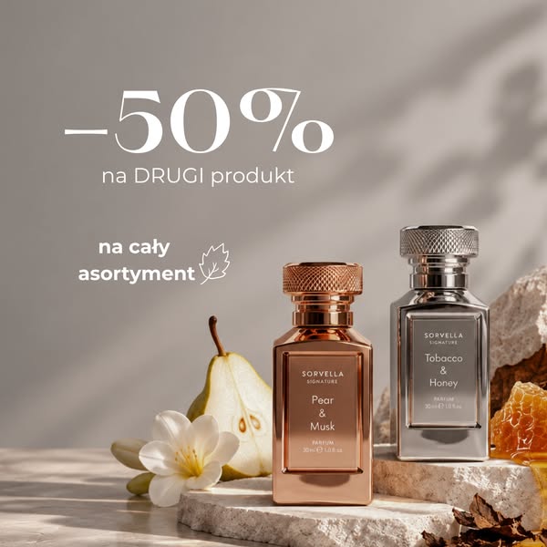 50% na drugi produkt!