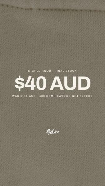 63% OFF STAPLE HOOD