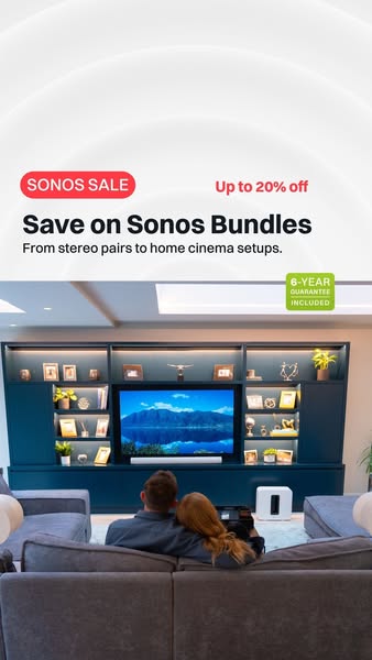 Up to 20% Off Sonos