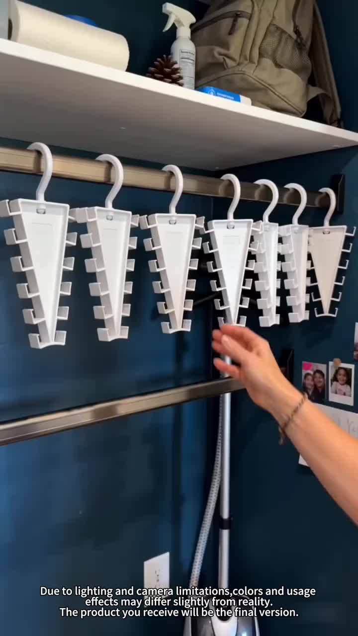Rotating V-Shaped Accessory Hanger