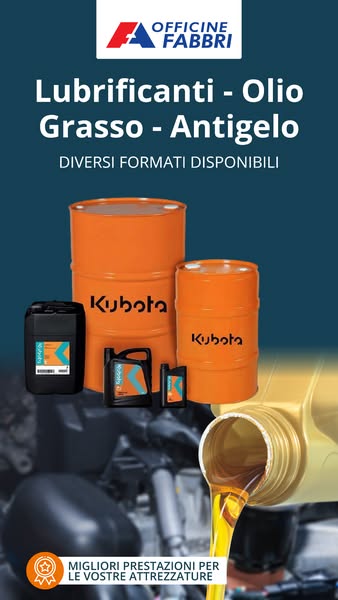 Lubrificanti, Olio, Grasso e Antigelo