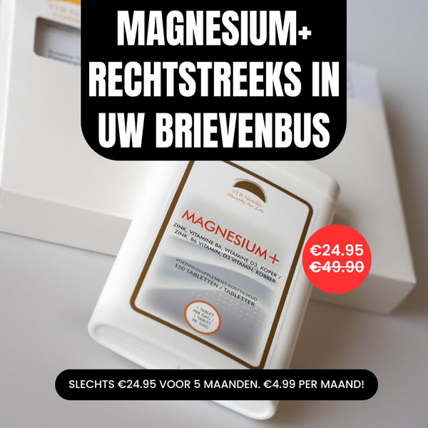 Magnesium dat écht werkt €4.99 per maand!
