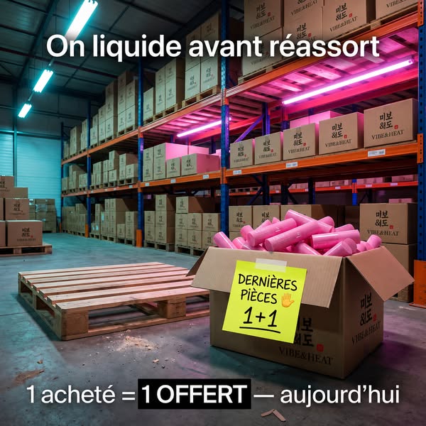1 acheté = 1 offert
