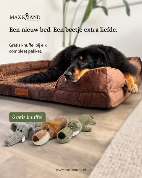 Gratis knuffel bij elk compleet pakket