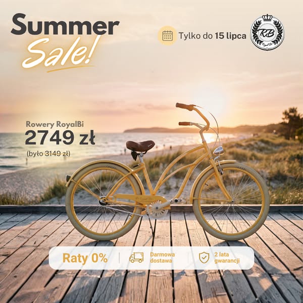Poczuj lato na nowym rowerze!