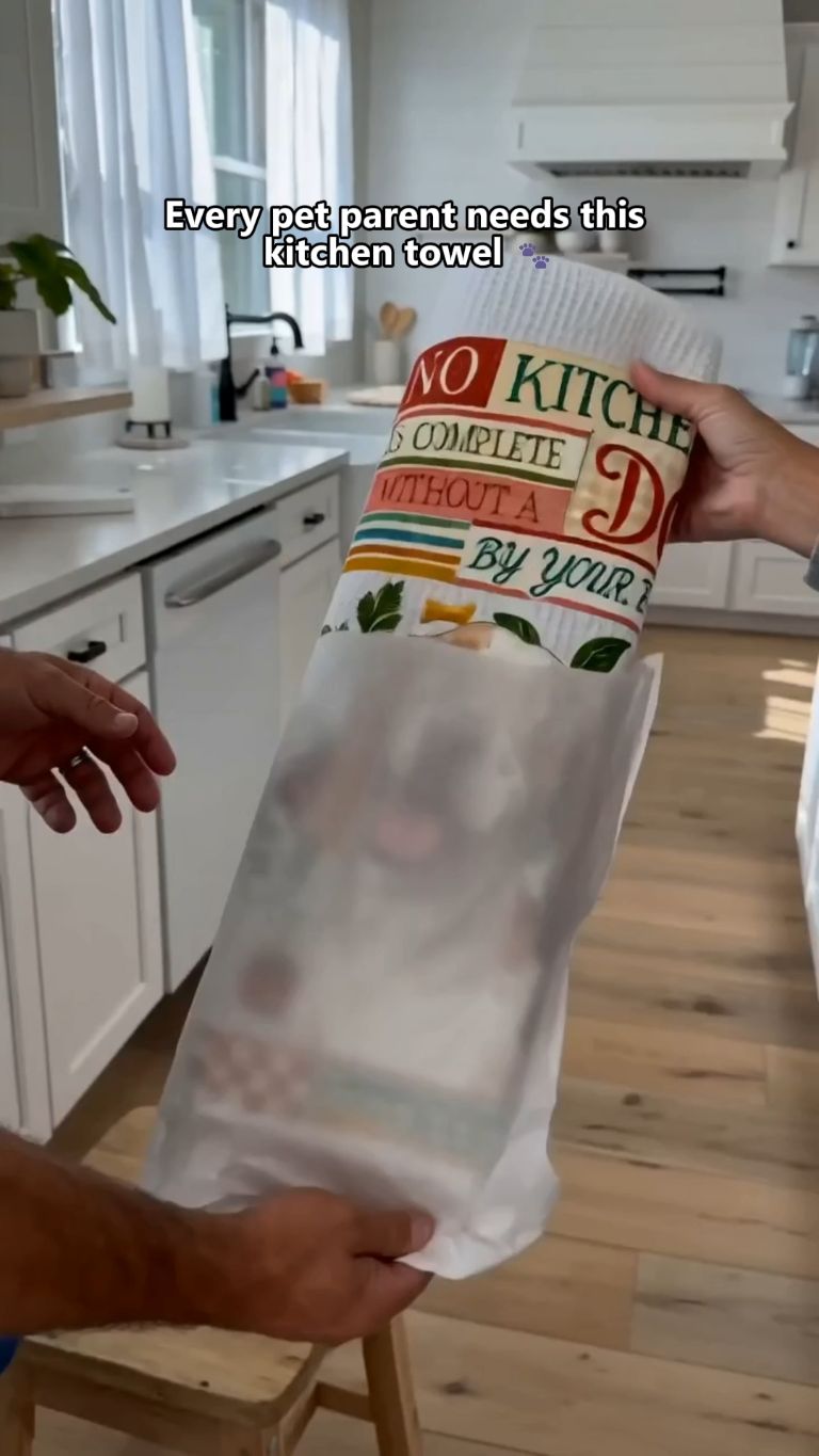 Add Your Pet's Name to This Towel