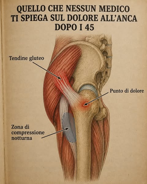 Ecco perché il dolore all'anca non ti lascia
