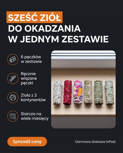 Sześć ziół w jednym zestawie