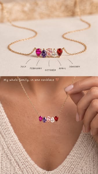 Your whole family, one necklace