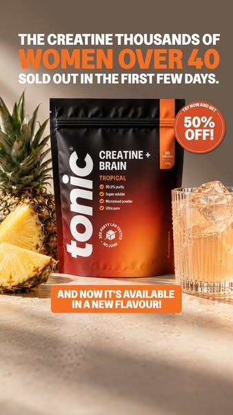 The Creatine Women Over 40 Sold Out