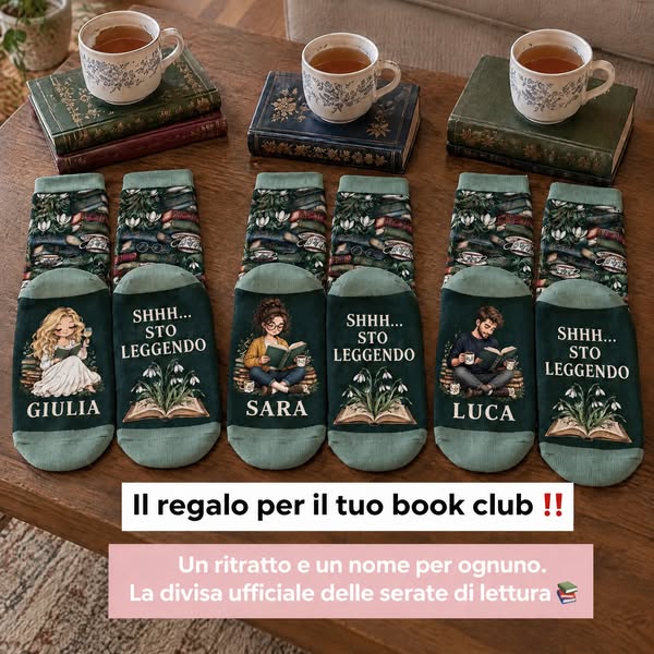 Lei legge. Tu non disturbi.